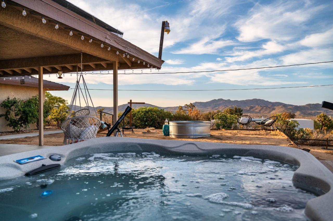 The Stargaze In Joshua Tree - Pool, Hot Tub, Views Vila Exterior foto