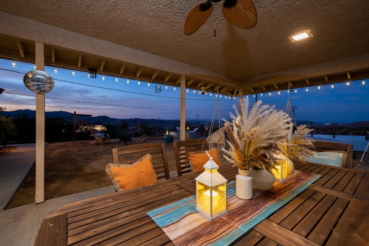 The Stargaze In Joshua Tree - Pool, Hot Tub, Views Vila Exterior foto